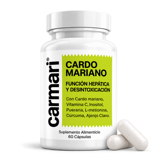 Carmari - Cardo Mariano para Apoyo Hepático y Detox