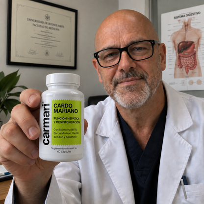 Carmari - Cardo Mariano para Apoyo Hepático y Detox