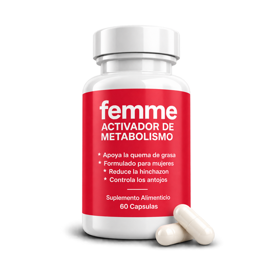 Femme - Cápsulas adelgazantes | Recupera tu figura femenina y energía